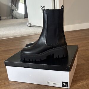 Dolce Vita Black Ankle Boots